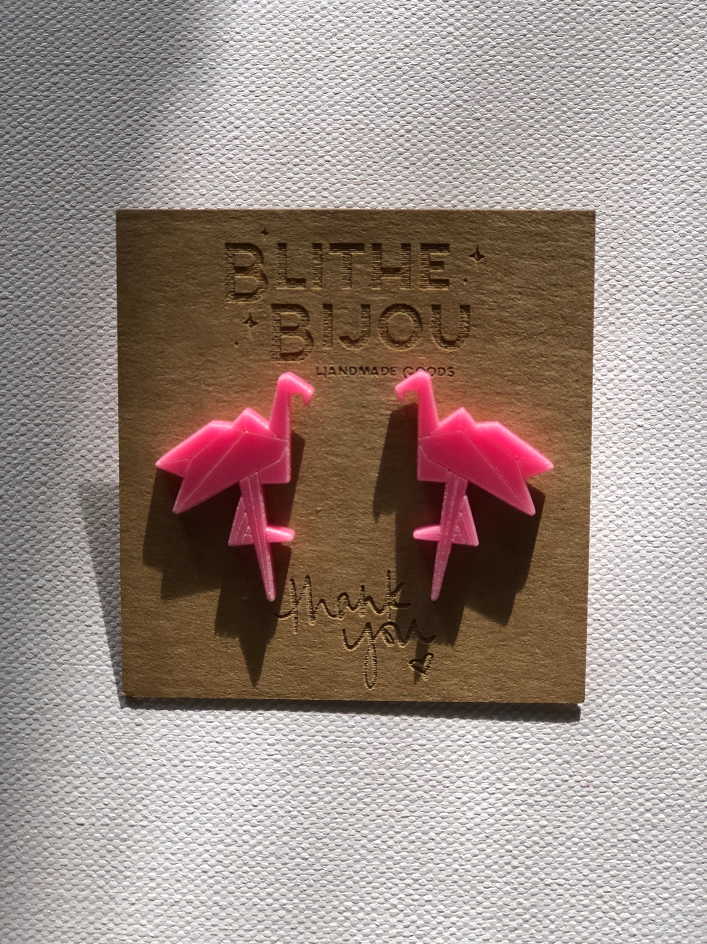 Flamingo Studs