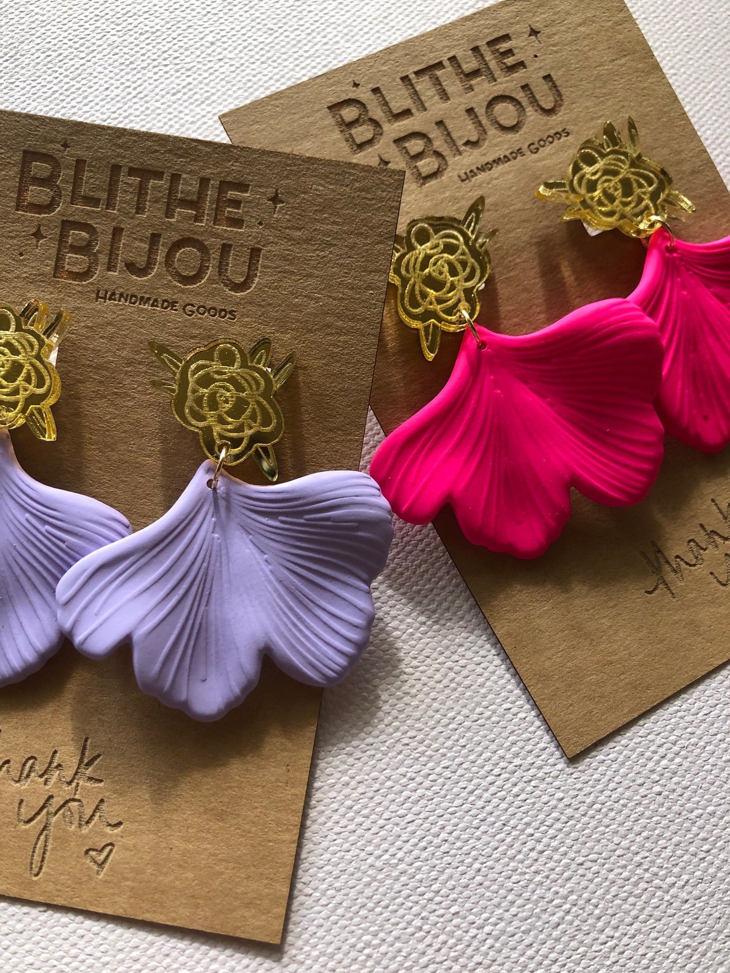 Blithe Bloom Studs with Petal Charm