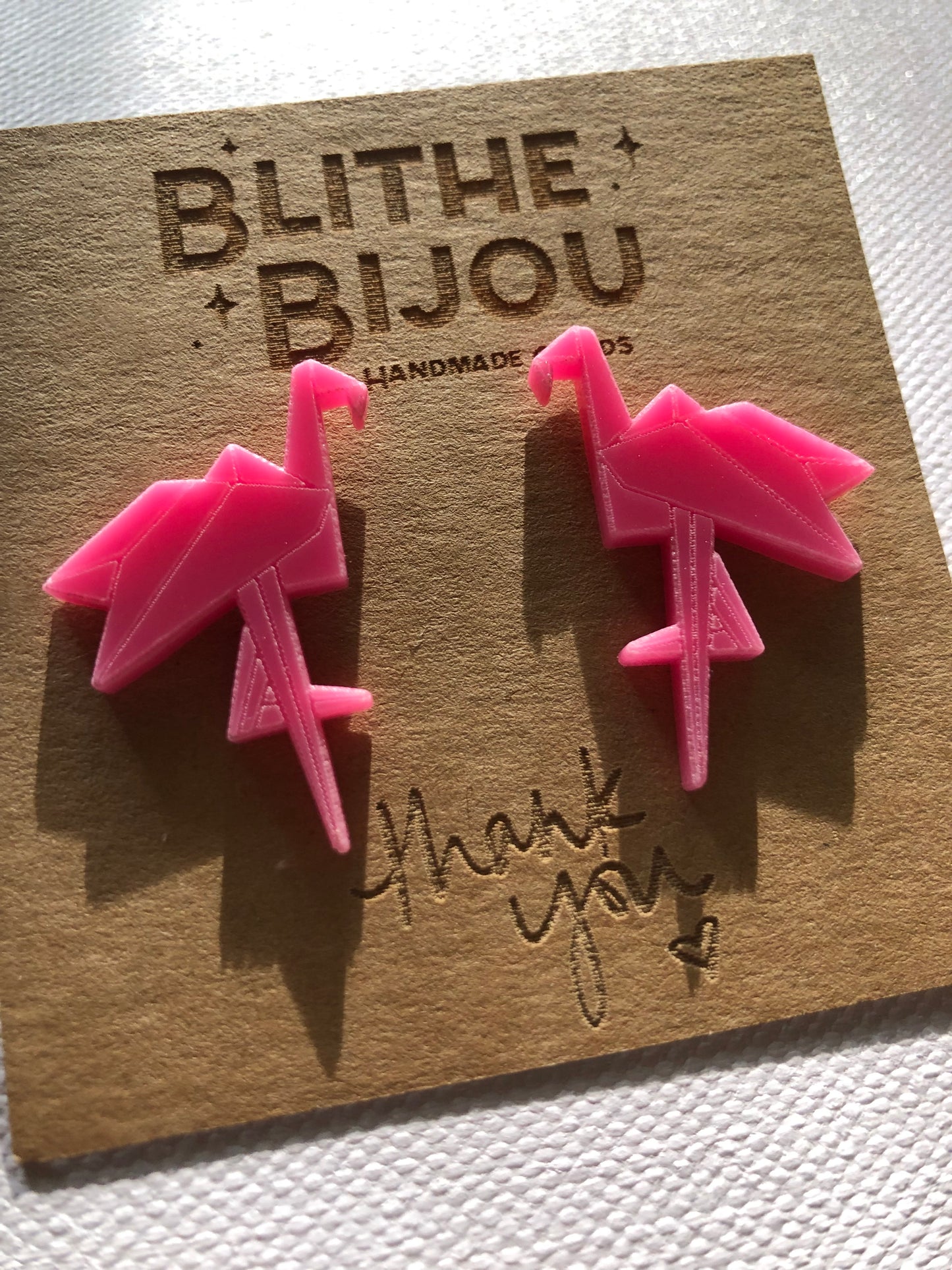 Flamingo Studs