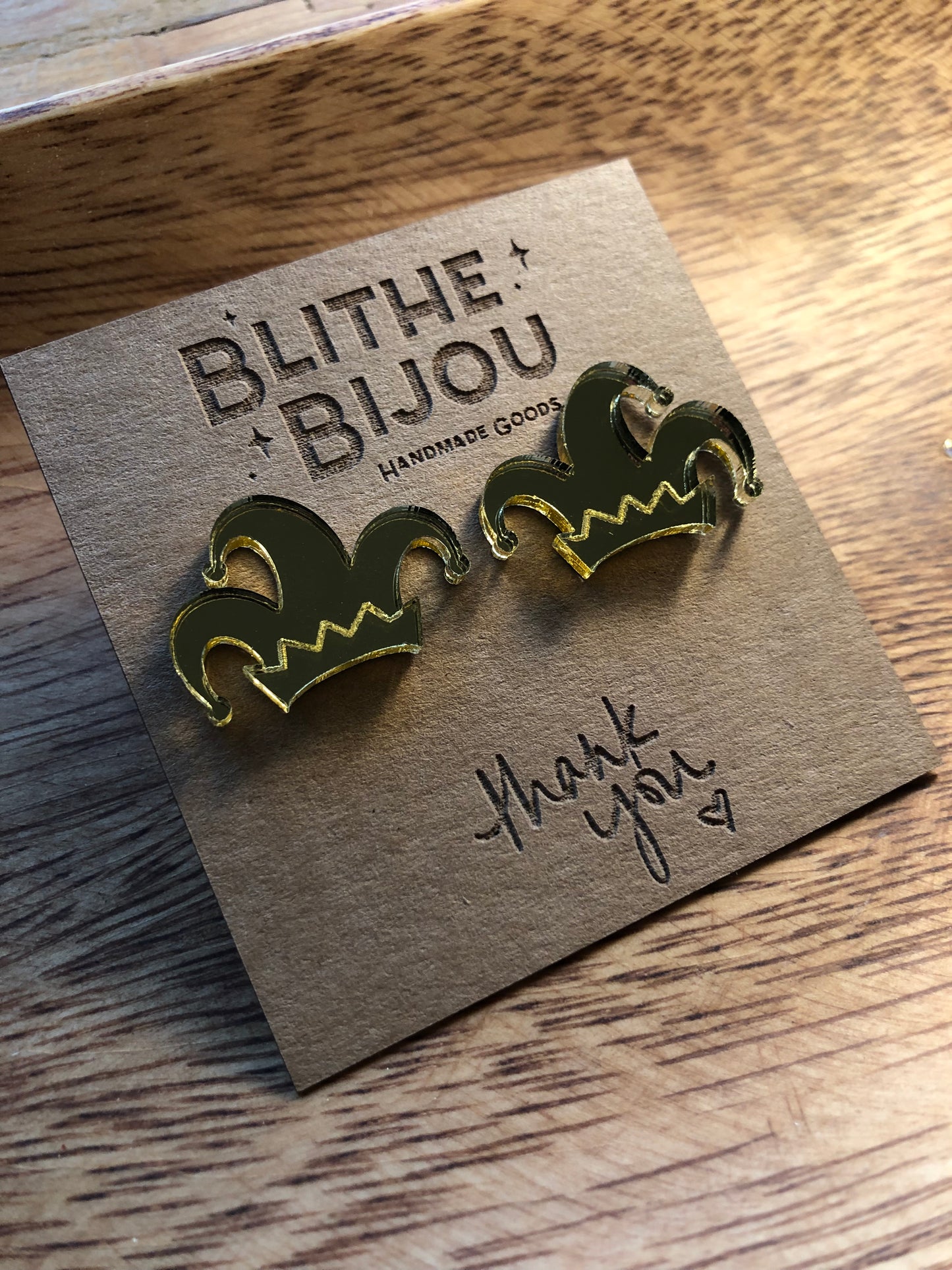 Jester Studs-Multiple Colors