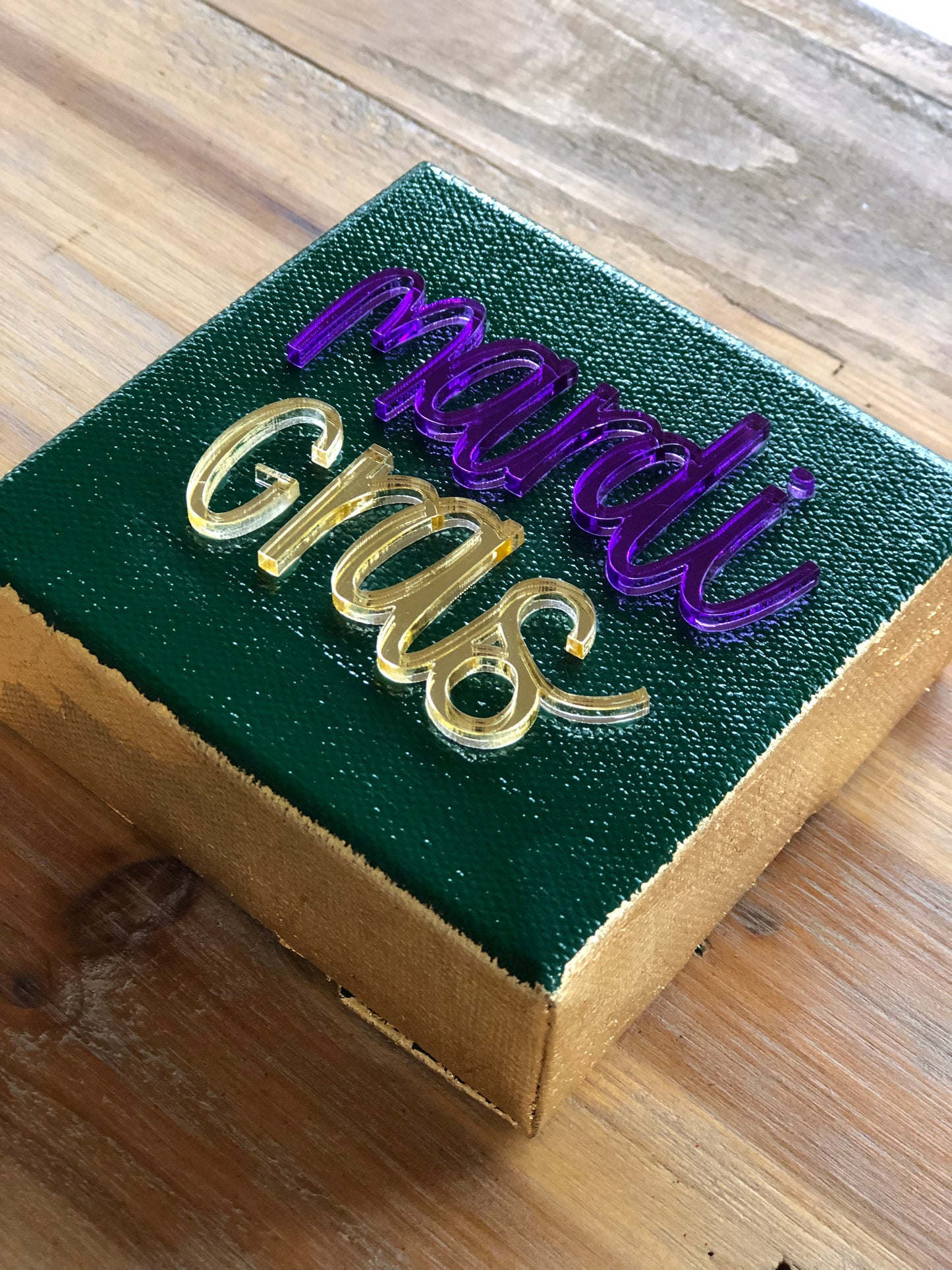 Gold and Purple Mardi Gras Mini 2